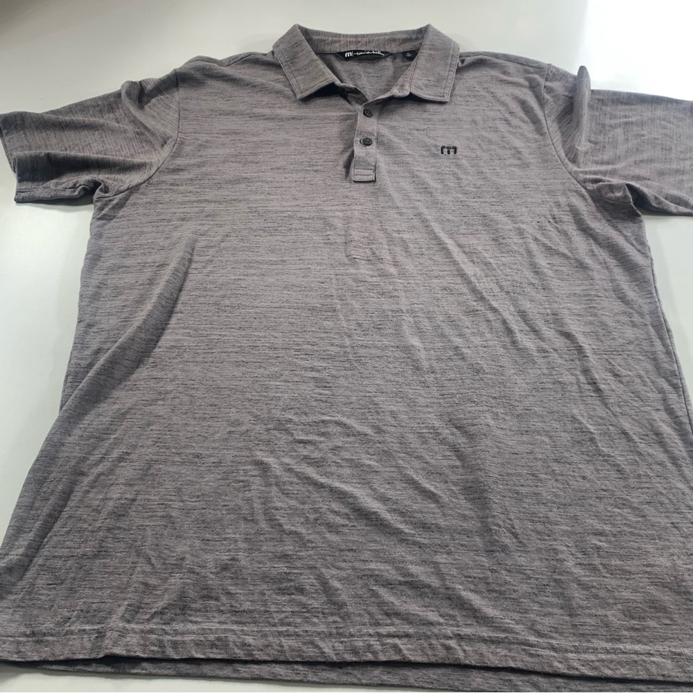 Travis Mathew Gray Size X-Large Men’s Golf Shirt